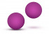 Розовые вагинальные шарики Double O Beginner Kegel Balls, Blush Novelties