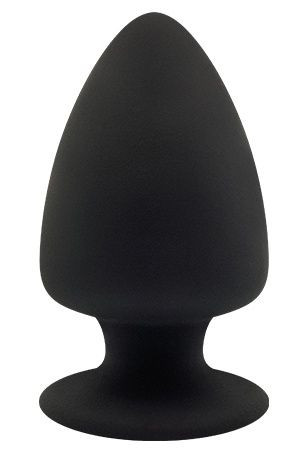 Черная анальная пробка PREMIUM SILICONE PLUG M - 11 см. , Dream Toys Черная анальная пробка PREMIUM SILICONE PLUG M - 11 см. , Dream Toys