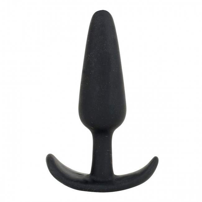 Анальная пробка для ношения Mood Naughty 3.5" Silicone - 8,9 см., Doc Johnson