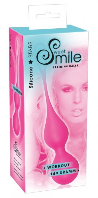 Розовые вагинальные шарики Smile, Orion
