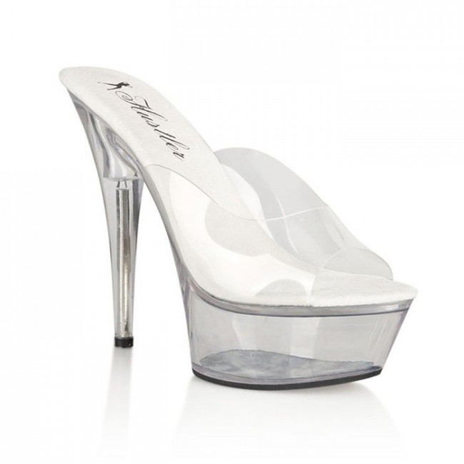 Прозрачные сабо Invisible, Hustler Shoes Прозрачные сабо Invisible, Hustler Shoes