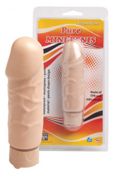 Мини-вибратор телесного цвета - 10,5 см., Dream Toys