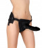Чёрный страпон Deluxe Silicone Strap On 10 Inch - 25,5 см., Shots Media BV