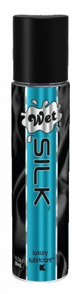 Гибридный водно-силиконовый лубрикант Wet Silk - 30 мл., Wet International Inc.