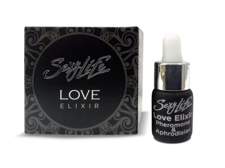 Эфирное масло-афродизиак с феромонами Sexy Life Love Elixir унисекс - 5 мл., Парфюм престиж М