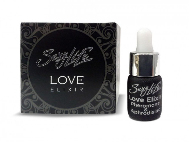 Эфирное масло-афродизиак с феромонами Sexy Life Love Elixir унисекс - 5 мл., Парфюм престиж М