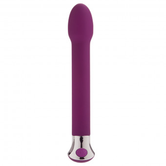 Фиолетовый вибратор Risqu?® 10-Function Tulip - 17 см., California Exotic Novelties