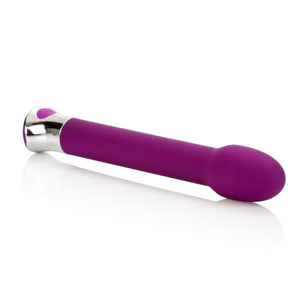 Фиолетовый вибратор Risqu?® 10-Function Tulip - 17 см., California Exotic Novelties