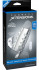 Прозрачная вибронасадка  Deluxe Vibrating Penis Enhancer - 13 см., Pipedream