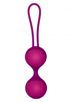 Розовые вагинальные шарики MINI STELLA II KEGEL BALLS, Jopen