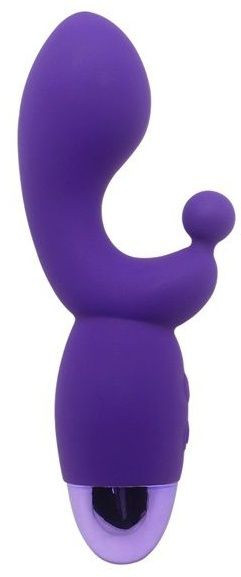 Фиолетовый вибратор INDULGENCE Rechargeable G Kiss - 16,5 см. Фиолетовый вибратор INDULGENCE Rechargeable G Kiss - 16,5 см.