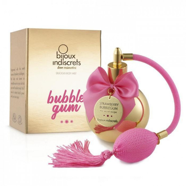 Увлажняющий спрей для тела Bubble Gum Body Mist - 100 мл., Bijoux Indiscrets