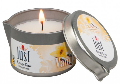 Массажная свеча LUST Vanilla - 50 мл., Orion