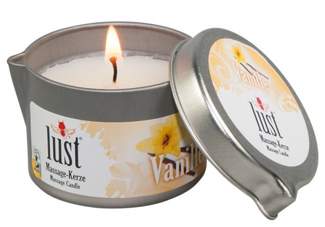 Массажная свеча LUST Vanilla - 50 мл., Orion Массажная свеча LUST Vanilla - 50 мл., Orion