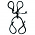 Набор для бондажа Silk Rope Hogtie, Pipedream
