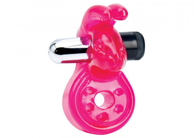 Эрекционное кольцо с вибрацией и стимулятором клитора Sex Please! Wiggily Vibrating Cock Ring, Topco Sales Эрекционное кольцо с вибрацией и стимулятором клитора Sex Please! Wiggily Vibrating Cock Ring, Topco Sales