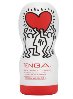 Мастурбатор Keith Haring Original Vacuum CUP, Tenga