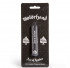 Чёрная вибропуля с надписью Motorhead Ace of Spades 10 Function Bullet Vibrator, Motorhead