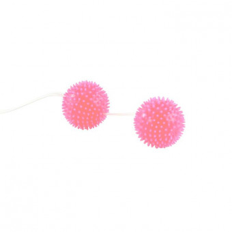 Розовые вагинальные шарики Love Balls, Baile