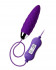 Фиолетовое узенькое виброяйцо с пультом управления A-Toys Cony, работающее от USB, A-toys