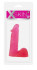 Розовый гелевый фаллоимитатор XSKIN 6 PVC DONG - 15 см., Dream Toys