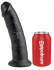 Чёрный фаллоимитатор 9" Cock - 22,9 см., Pipedream Чёрный фаллоимитатор 9" Cock - 22,9 см., Pipedream