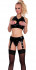 Пояс для чулок и трусики-стринги из датекса Datex Suspender Belt and String, Blush Novelties Пояс для чулок и трусики-стринги из датекса Datex Suspender Belt and String, Blush Novelties