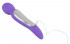 Фиолетовый вибратор Rechargeable Dual Motor Vibe - 22 см., Orion