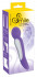 Фиолетовый вибратор Rechargeable Dual Motor Vibe - 22 см., Orion