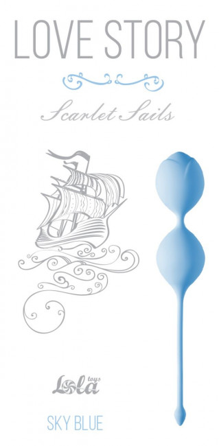 Голубые вагинальные шарики Scarlet Sails, Lola toys Голубые вагинальные шарики Scarlet Sails, Lola toys