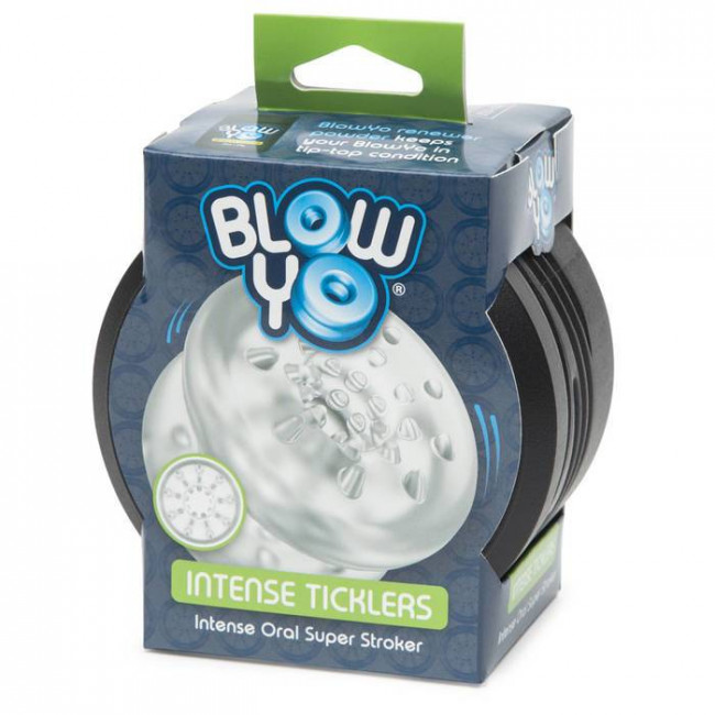 Мастурбатор с шишечками BlowYo Intense Ticklers Textured Blowjob Stroker, BlowYo Мастурбатор с шишечками BlowYo Intense Ticklers Textured Blowjob Stroker, BlowYo
