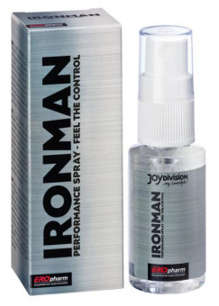 Пролонгатор-спрей для мужчин IRONMAN Spray - 30 мл., Joy Division