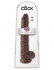 Коричневый фаллоимитатор-гигант 14" Cock with Balls - 37,5 см., Pipedream Коричневый фаллоимитатор-гигант 14" Cock with Balls - 37,5 см., Pipedream