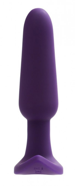 Фиолетовая анальная вибровтулка VeDO Frisky Bunny - 12,8 см., VeDO