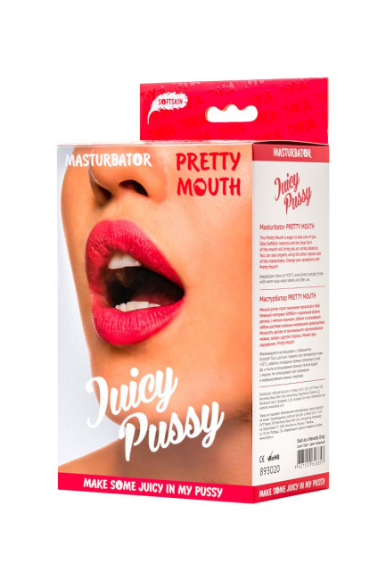 Телесный двусторонний мастурбатор Pretty Mouth - ротик и вагина , ToyFa Телесный двусторонний мастурбатор Pretty Mouth - ротик и вагина , ToyFa