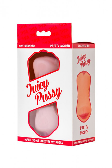 Телесный двусторонний мастурбатор Pretty Mouth - ротик и вагина , ToyFa Телесный двусторонний мастурбатор Pretty Mouth - ротик и вагина , ToyFa