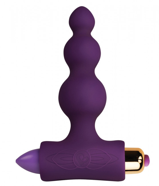 Фиолетовая анальный виброёлочка Petite Sensations Bubbles - 10,8 см., Rocks-Off Фиолетовая анальный виброёлочка Petite Sensations Bubbles - 10,8 см., Rocks-Off
