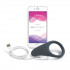 Чёрное эрекционное виброкольцо We-vibe Verge, We-vibe