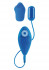 Синее виброяйцо POSH 10 FUNCTION PLEASURE PACK со съемной насадкой, California Exotic Novelties Синее виброяйцо POSH 10 FUNCTION PLEASURE PACK со съемной насадкой, California Exotic Novelties