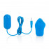 Синее виброяйцо POSH 10 FUNCTION PLEASURE PACK со съемной насадкой, California Exotic Novelties Синее виброяйцо POSH 10 FUNCTION PLEASURE PACK со съемной насадкой, California Exotic Novelties