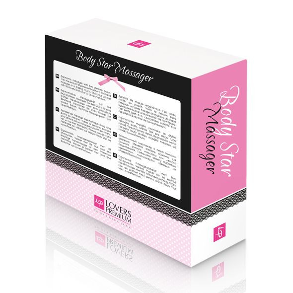 Массажер в виде звезды Body Star Massager, LoversPremium