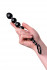 Черная анальная цепочка A-toys - 28,3 см., A-toys