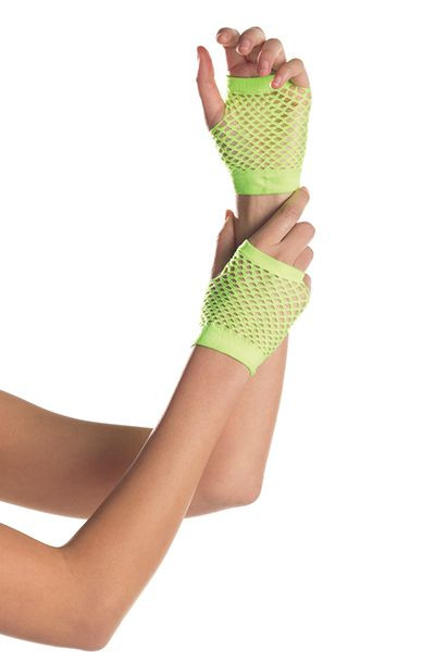 Короткие перчатки Fishnet Gloves, Be Wicked