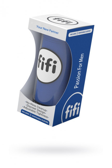 Синий нереалистичный мастурбатор FIFI MALE, Fifi Синий нереалистичный мастурбатор FIFI MALE, Fifi