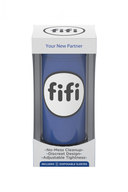 Синий нереалистичный мастурбатор FIFI MALE, Fifi Синий нереалистичный мастурбатор FIFI MALE, Fifi