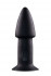Черный анальный вибратор 5INCH RECHARGEABLE BUTTPLUG - 12,7 см., NMC