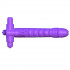 Эрекционное кольцо для двойного проникновения Silicone Double Penetrator Rabbit, Pipedream