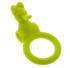 Зелёное эрекционное кольцо с вибрацией NEON FROGGY STYLE VIBRATING RING, Dream Toys