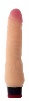 Вибратор реалистичной формы REALSTUFF 8INCH VIBRATOR - 19 см., Dream Toys