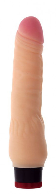 Вибратор реалистичной формы REALSTUFF 8INCH VIBRATOR - 19 см., Dream Toys